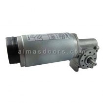 موتور گیربکس دار حلزونی انکودردار درب اتوماتیک 100 وات 24 ولت کرماس KORMAS