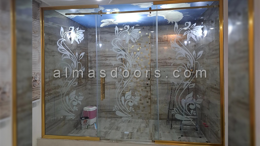 نصب درب دستی ریلی تک لنگه (7)